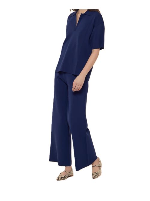 P.A.R.O.S.H.Pantaloni a gamba ampia Roma26 P.a.r.o.s.h. | D570598012 BLU